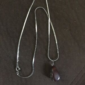 Bloodstone necklace